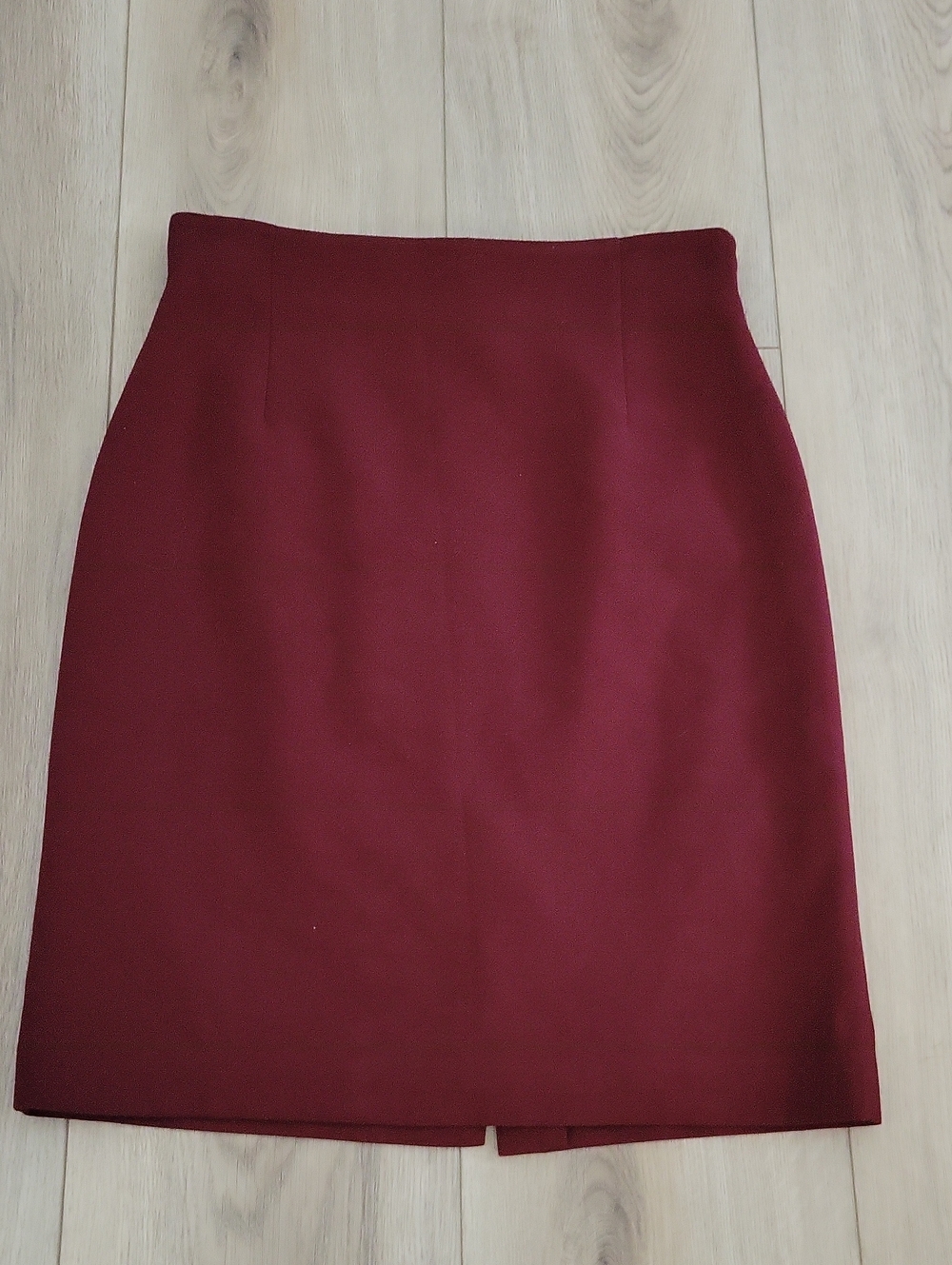 Tahari ASL Burgundy Pencil Skirt